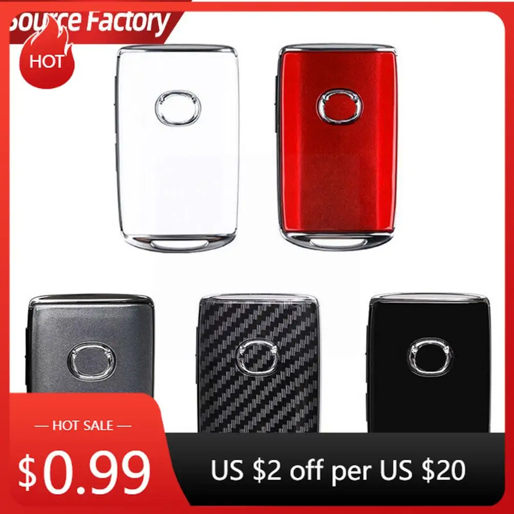 

Автомобильные наклейки из АБС-пластика, сменный стиль, чехол для ключей от автомобиля, защитный чехол для Mazda 3 Axela BP CX-30 DM, аксессуары 202