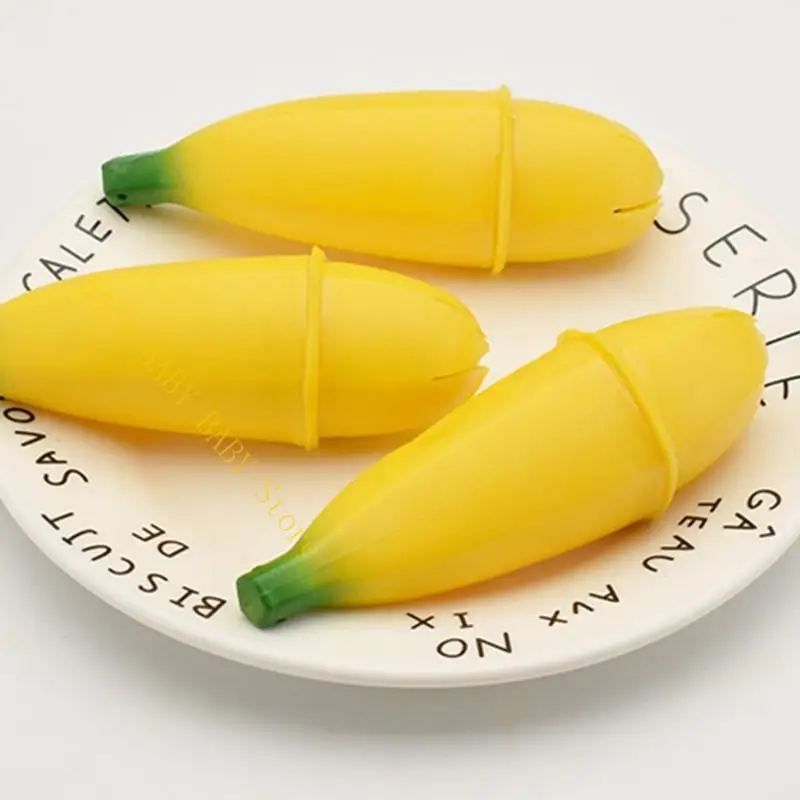 Q81A Anti-ansiedad Toy exprima plátano Interactivo juguete para necesidad especial Ventilador ventilación Juguete para