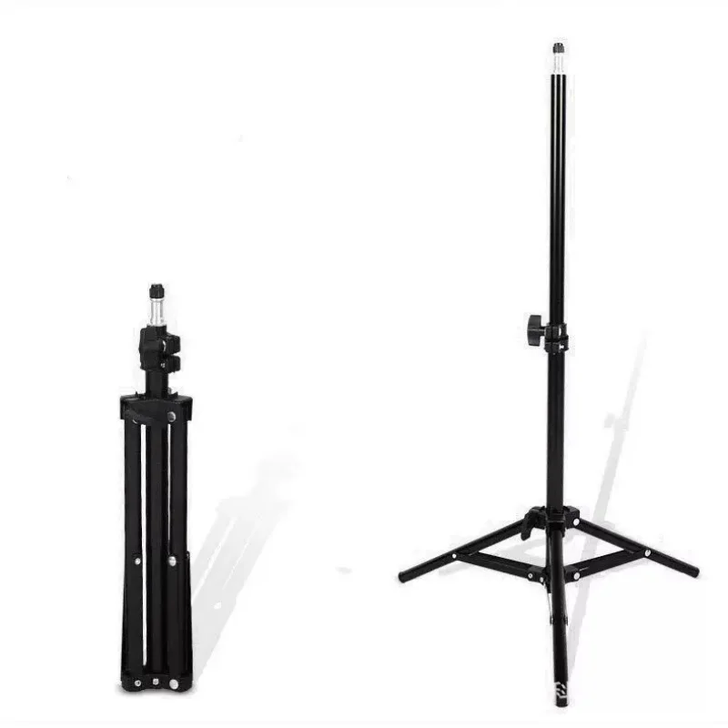 55cm/110cm/160cm Light Stand Heavy Duty With 1/4 Screw For Photo Studio Diffuser Tripods Ring Lamp Softbox Photography Tripod