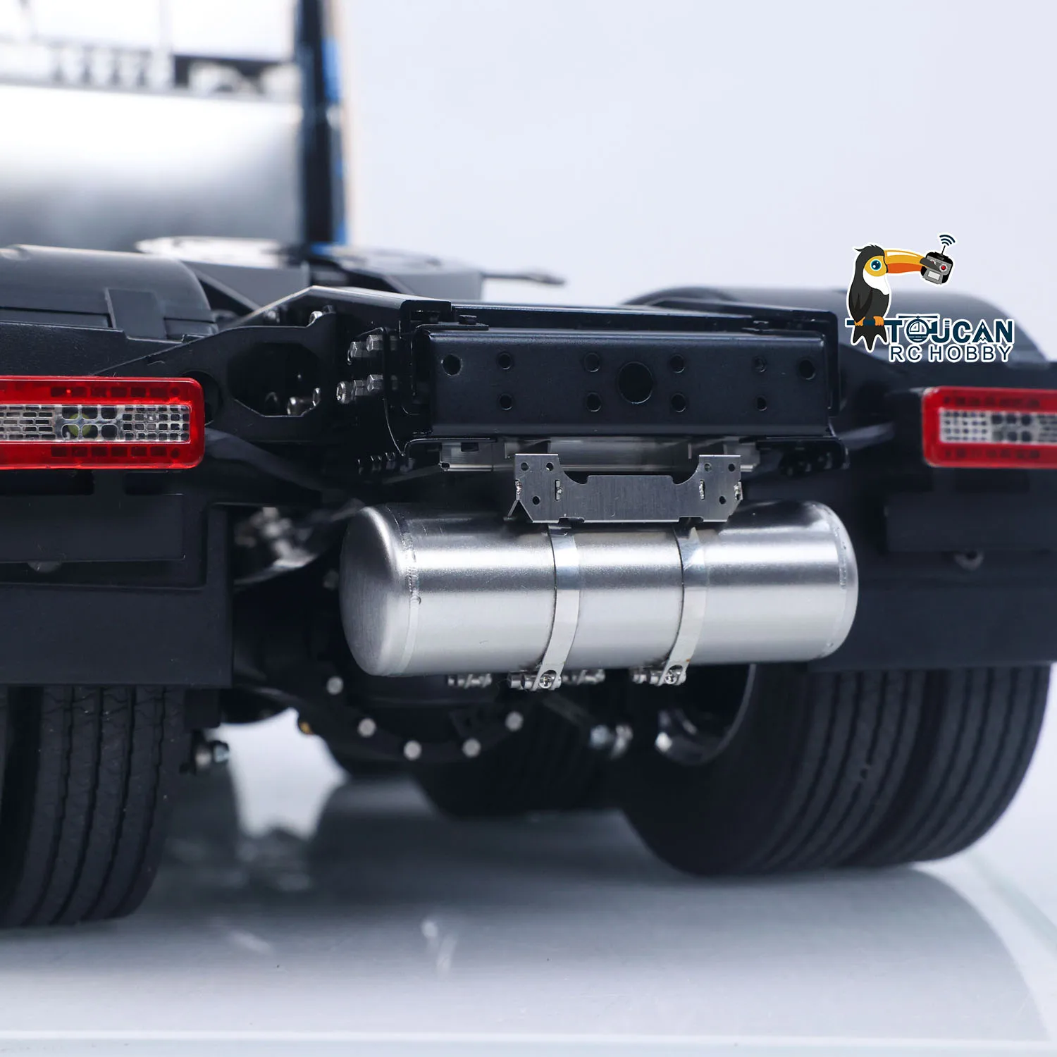 RC Tractor Truck 8x8 56360 1/14 DIY Remote Control Cars TOUCAN 2Speed Gearbox Light Sounds Smoke Axle Locks Car for TAMIYA  - view 6