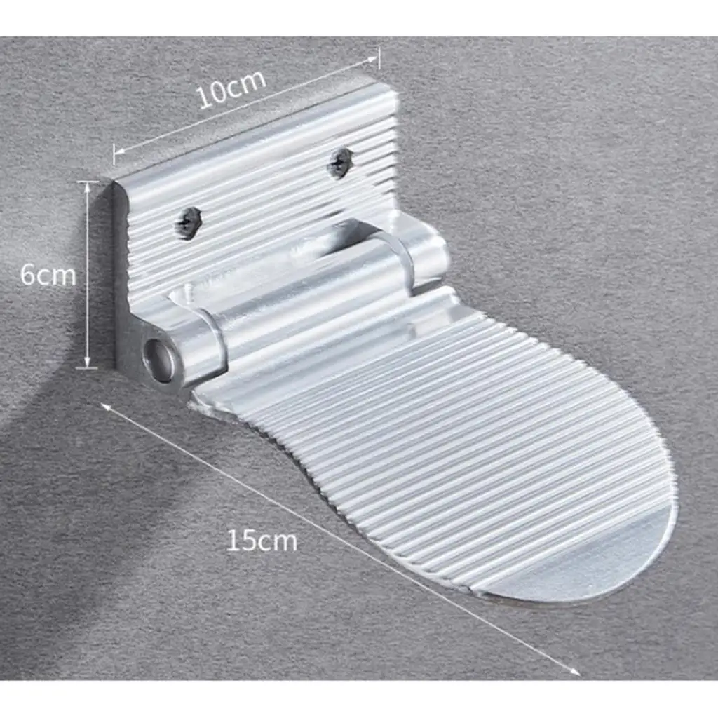 

Foldable Foot Rest Step Transform Shower Routine With Portable Bathroom Aid Shower Foot Rest Anti-Slip