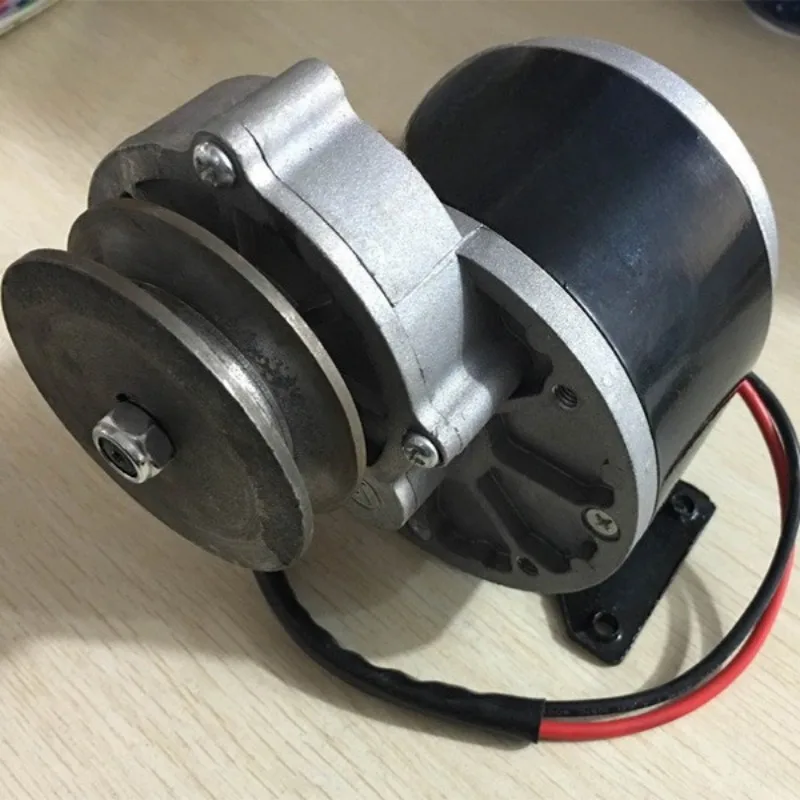 12V 24V 36V 250W DC Permanent Magnet Brushed Gear Motor For EV Farm Amusement Equipment