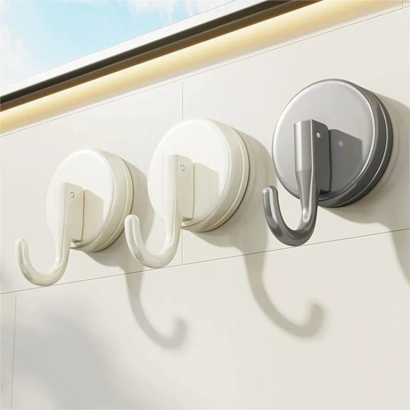 

Suction Cup Hook,Wall Hook,Towel Hook, Shower Hook,for Bathroom,Kitchen,Loofah, Towel,Coat,Waterproof & Rustproof