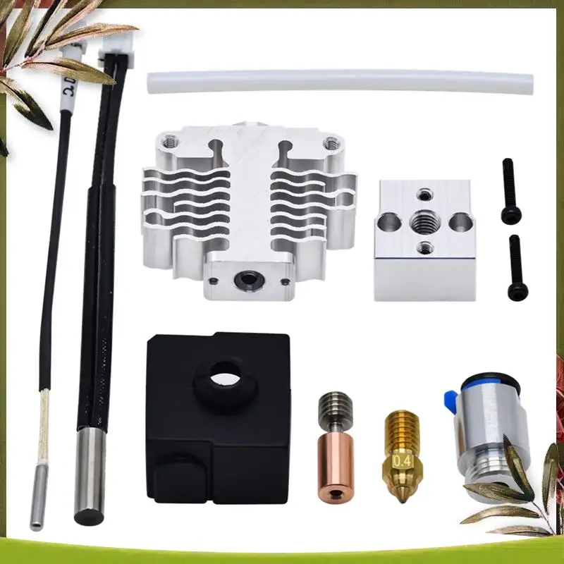 

New-Upgrade Hotend Kit For Ender-5 S1 24V 60W Heating Rod Bimetallic Throat Thermostability 3D Printer Parts