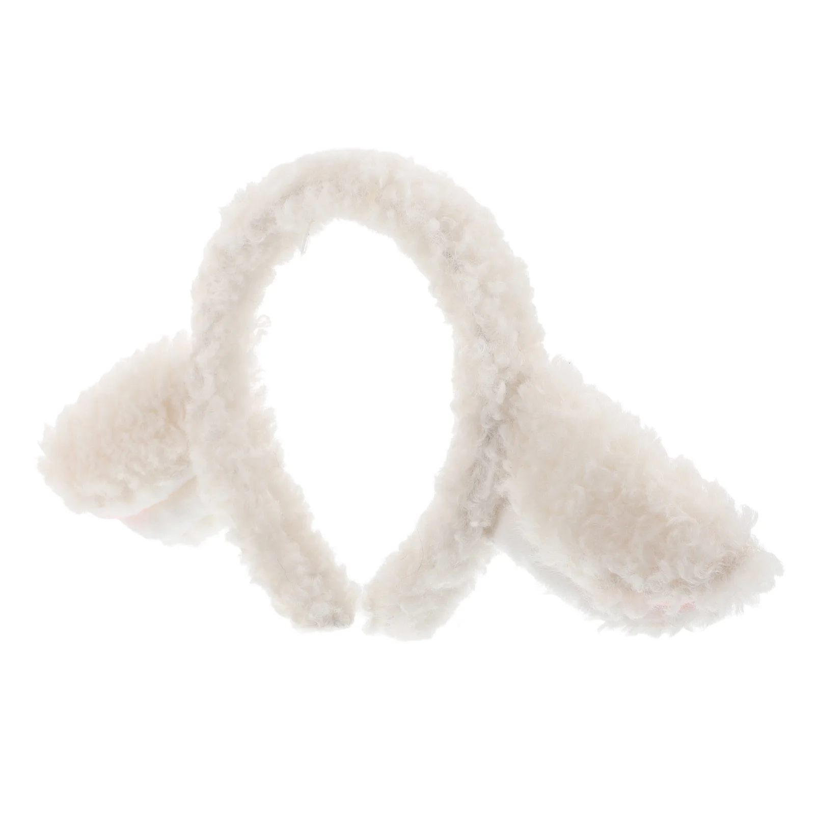 

Lamb Ears Headband Cute for Kids Fluffy Cartoon Fabric Sheep Girl Animal Headbands Adults