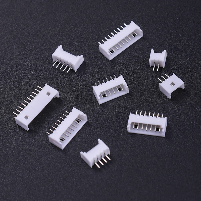 20 Stück SH1.0/1.25/ ZH1.5/ PH2.0 /XH2.54 Stecker DIP Rechtwinklig PCB-Steckverbinder SMT Horizontal RA SMD Vertikal – Detail 4