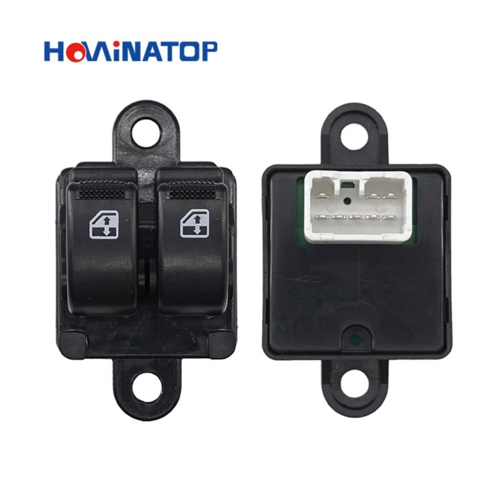 HOWINATOP 93570-05050 Power Window Dual Switch 8 Pin For Hyundai Atos 1998-2016 Hyundai Amica 1998-2016 OEM Replacement