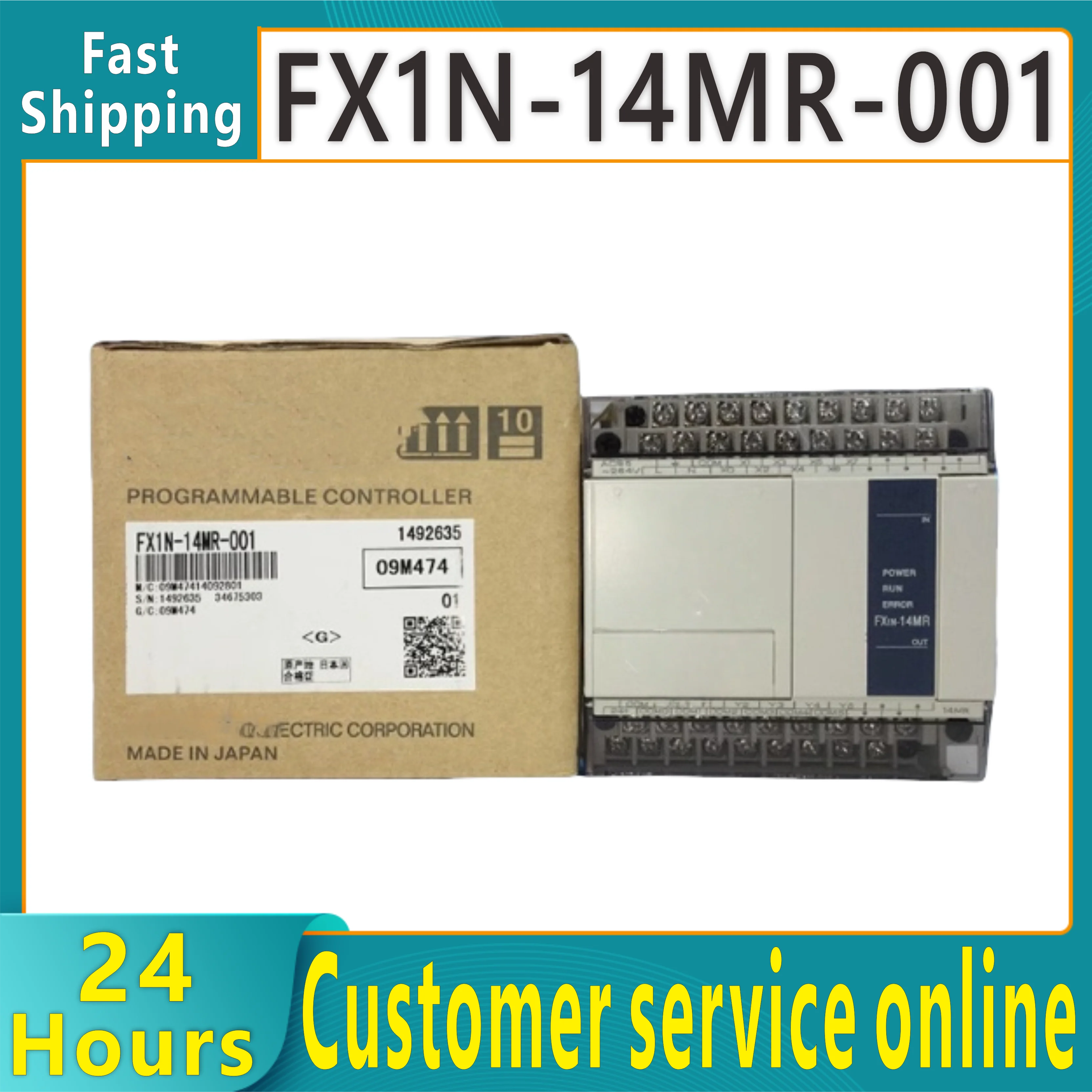 Совершенно новый оригинальный модуль расширения FX1N-14MR-001 FX1N-14MT-001 FX1N-24MR-001 FX1N-24MT-001 FX1N-40MR-001 FX1N-40MT-001 FX1N-60M
