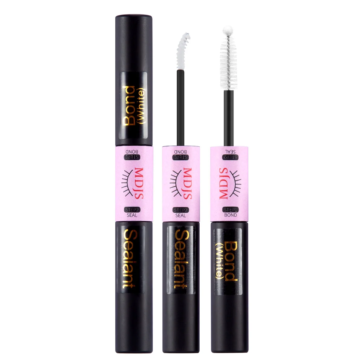 Colle pour faux cils imperméable, super façonnante, maquillage 24h, yeux sensibles, adaptée au gel invisible sans trace, cils à séchage rapide