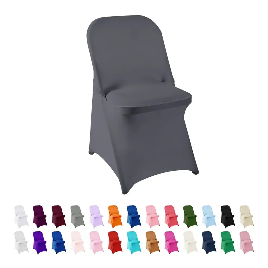 

Chair Cover 25PCS, Living Room Folding Chair Covers, Washable Protector for Party, Banquet, Wedding Event, Hotel Gray