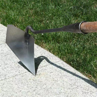 1PCThickened Manganese Steel Pointed Hoe Head Multifunctional Weeding Tool Hoe Tool Pointed Cultivator Sharp Garden Weeding Tool