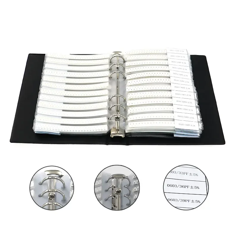 0402 0603 0805 1206 Chip Multilayer Ceramic Capacitor Sample Book MIX Assorted Kit