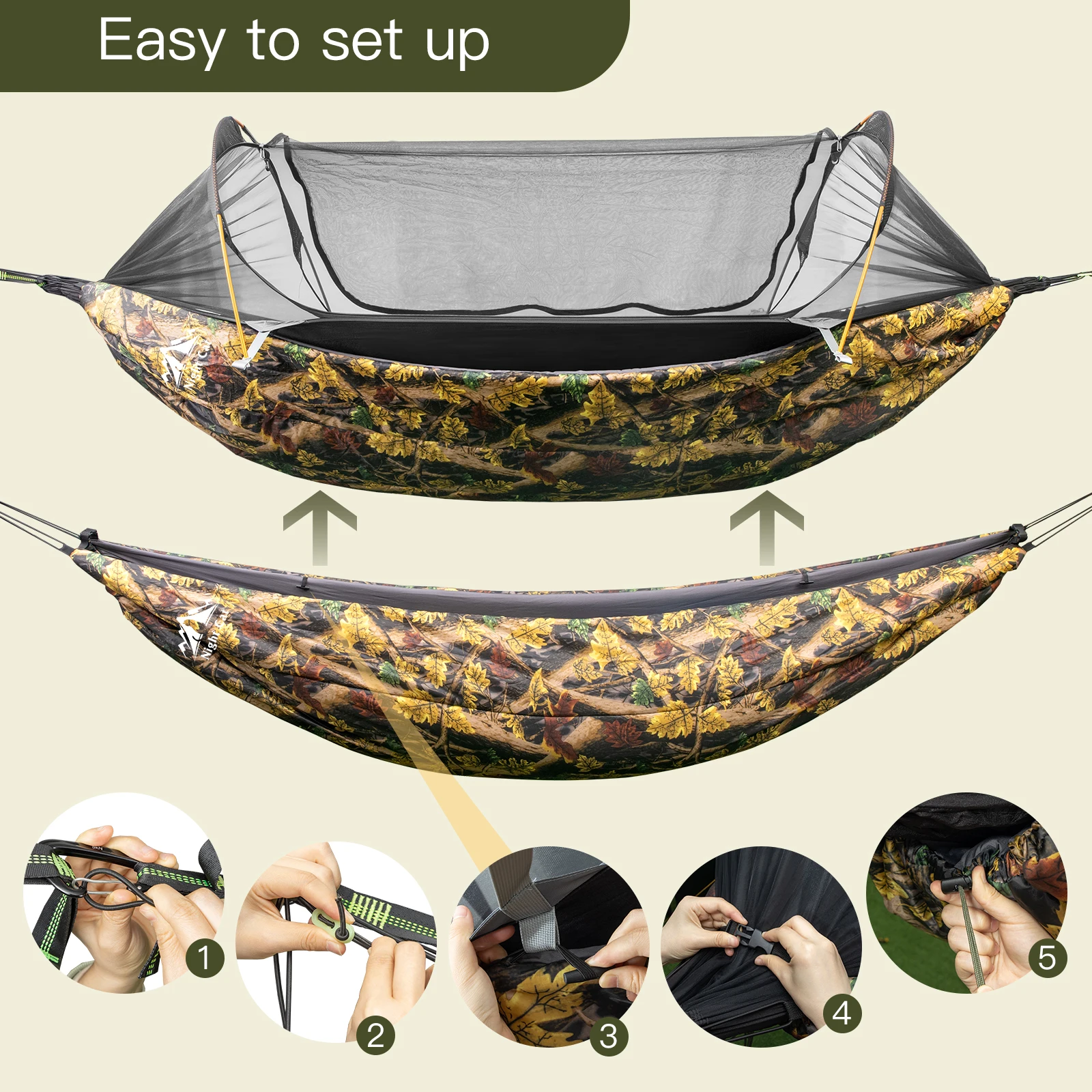 Outdoor Camping Hammock Underquilt Multifunctional Winter Sleeping Warm Under Quilt Blanket Cotton Hammock