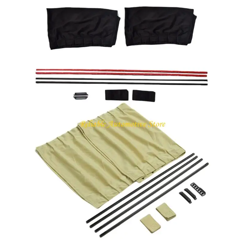 M68B Car Window Shade Car Privacy Window Cover for Light Blocking Car Sun Shade