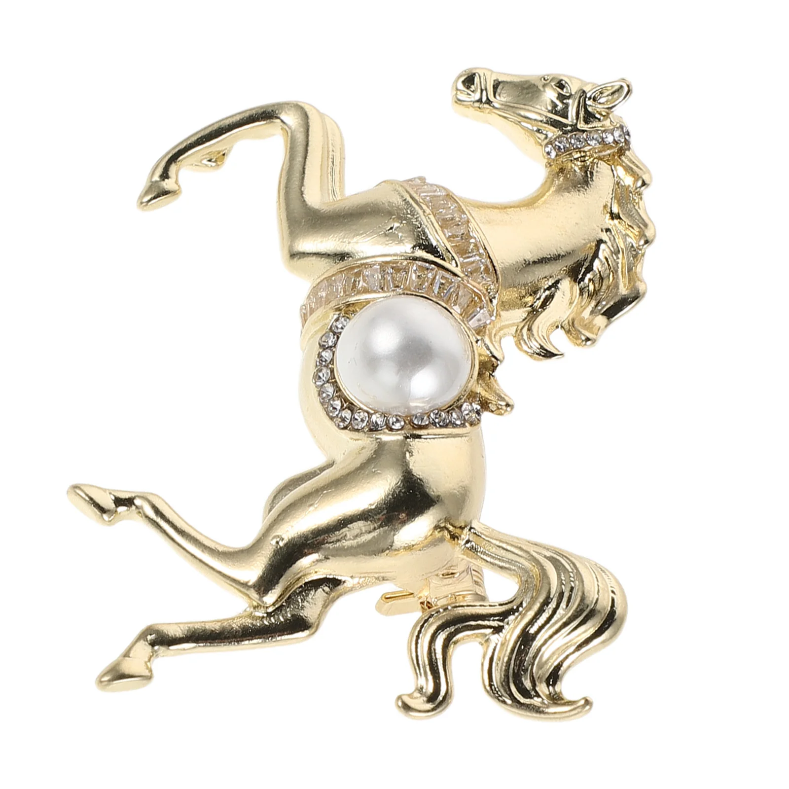 

Sparkling Pearl Rhinestone Brooch Crystal Pin Wedding Party Decor Women Fashion Jewelry Accessories Stylish Gift