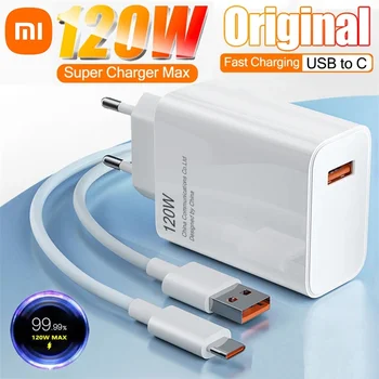 Xiaomi 120W GAN süper hızlı şarj USB C PD arayüzü şarj hızlı şarj telefon şarj için iPhone15 Samsung 120W şarj