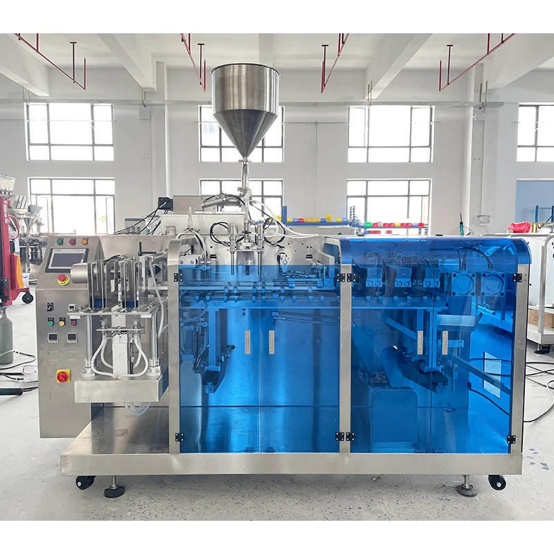 Automatic Doypack Liquid Filling Sealing Machine Candy Doypack Machine Jelly Doypack Beverage Pouch Filling