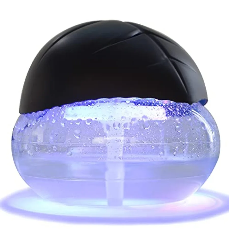 Purificador de Aire a Base de Agua, Revitalizador y Aromatizador de Aire con Luz LED de 7 Colores Cambiantes para Habitaciones