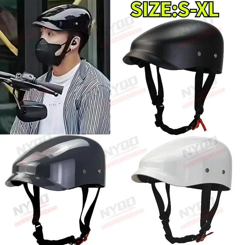 motorcycle-riding-half-helmet-breathable-protective-skateboard-helmet-men's-and-women's-four-season-mountain-bike-road-helmet