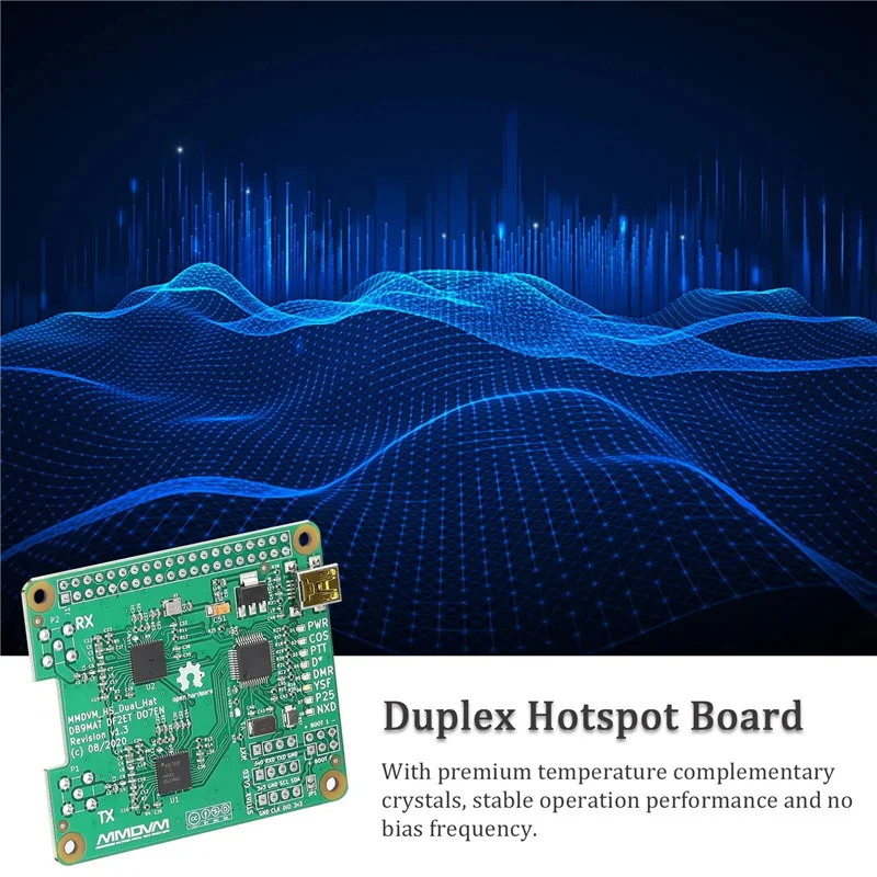 

Хорошо сделанная плата дуплексной точки доступа MMDVM с поддержкой OLED-экрана DMR P25 D Star Mini Relay Module Поддержка UHF VHF для Raspberry Pi
