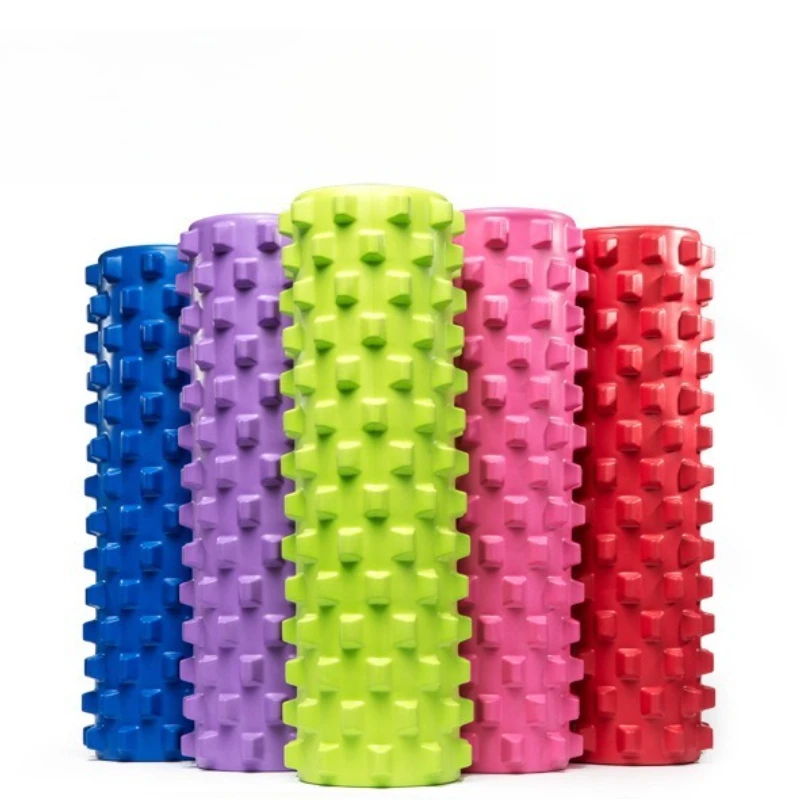 تدليك العضلات الأسطوانة الصولجان جوفاء اليوغا العمود مدلك للجسم أداة تدليك العناية بالظهر القدم الاسترخاء الصحة الجمال