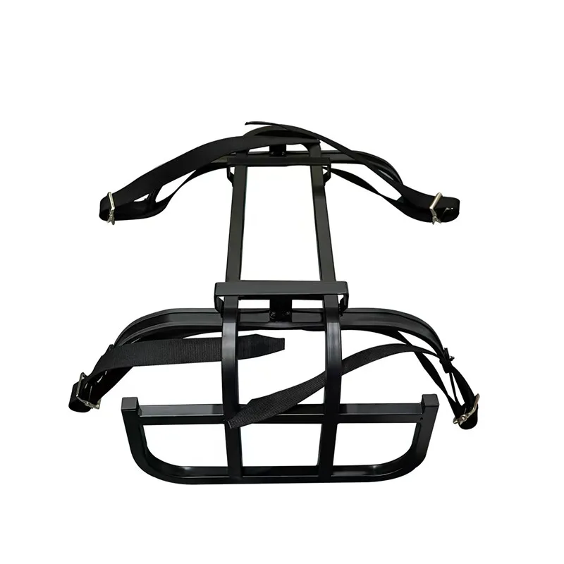 Universal Golf Cart Rear Seat Bag Holder, Suitable for Ezgo/Club Car/Yamaha Models, Equipped with Rear Seat Gripper, No Drilling Required