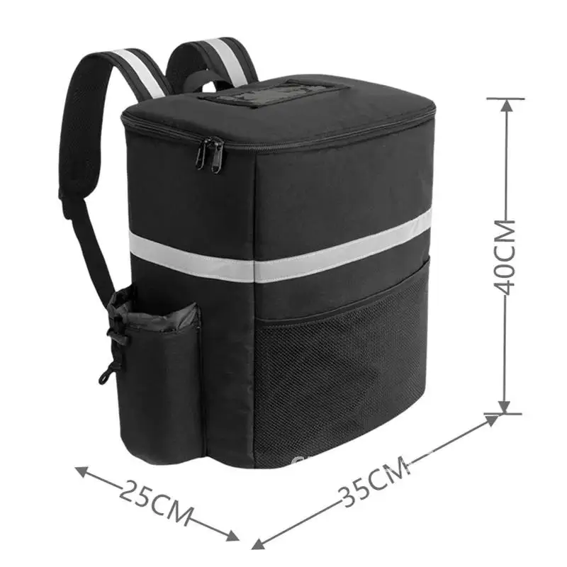 Box Fresh Delivery Backpack Insulated Cool Bag 35L Extra Keeping Refrigerator Food Large Thermal Cooler Food Bag Bag