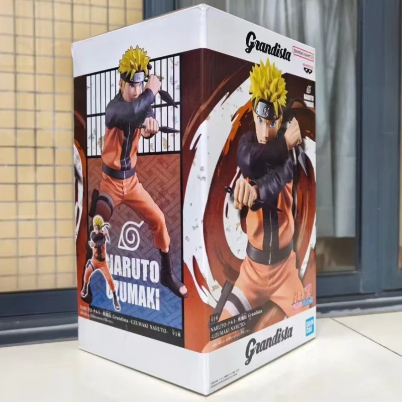 

В наличии BANDAI Original BANPRESTO Grandista Uzumaki Naruto Hokage 22 см, аниме-фигурка, модель, игрушка, украшение, подарок на день рождения