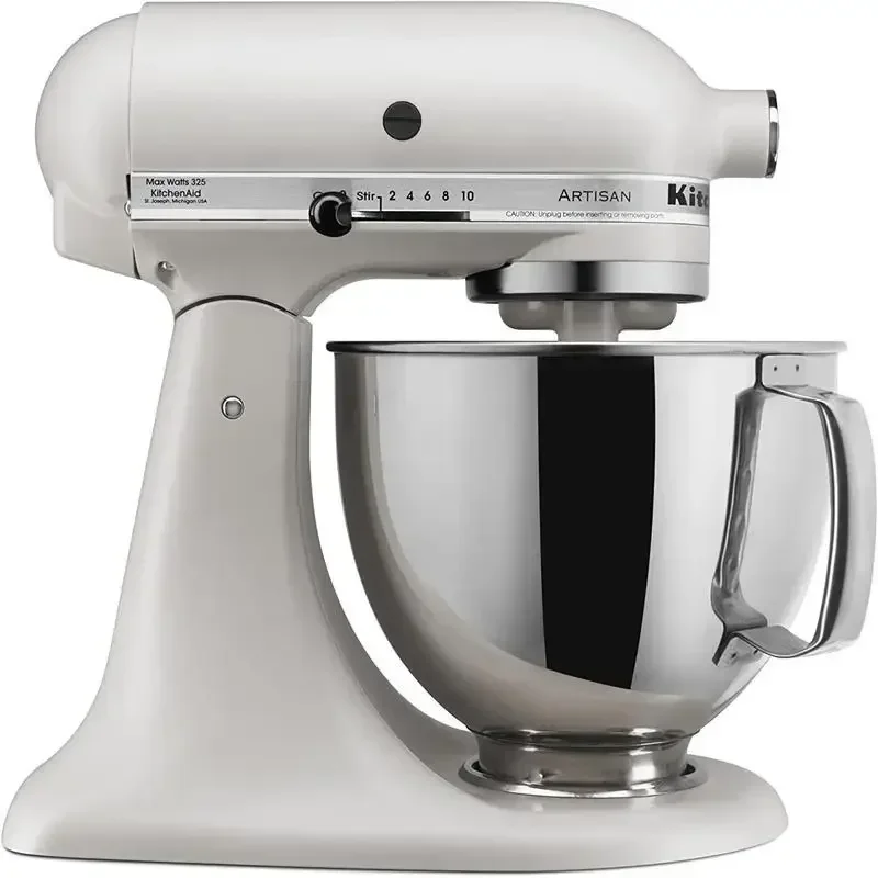 Stainless Steel Bowl For Kitchenaid Classic&Artisan Series 4.5-5 QT Tilt-Head Mixer, 5 Quart 304 Stainless Steel Bowl