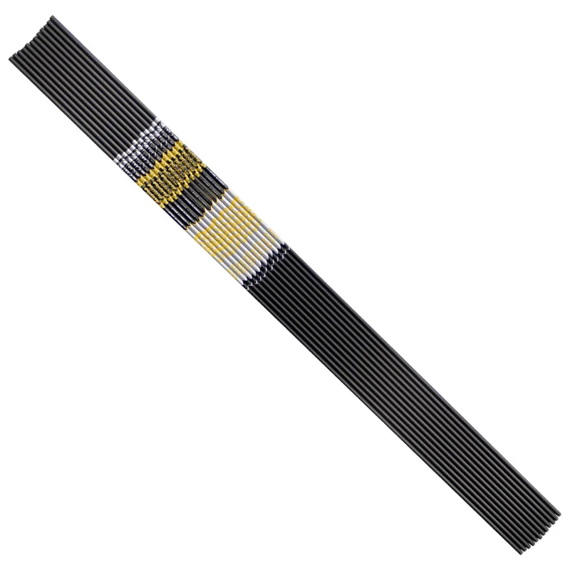 VAP V1 0.001" 12Pcs Pure Carbon Arrow Shafts Victory ID4.2mm Spine 300-900 for Compound Recurve LongBow Hunting Shooting 30.5in 2
