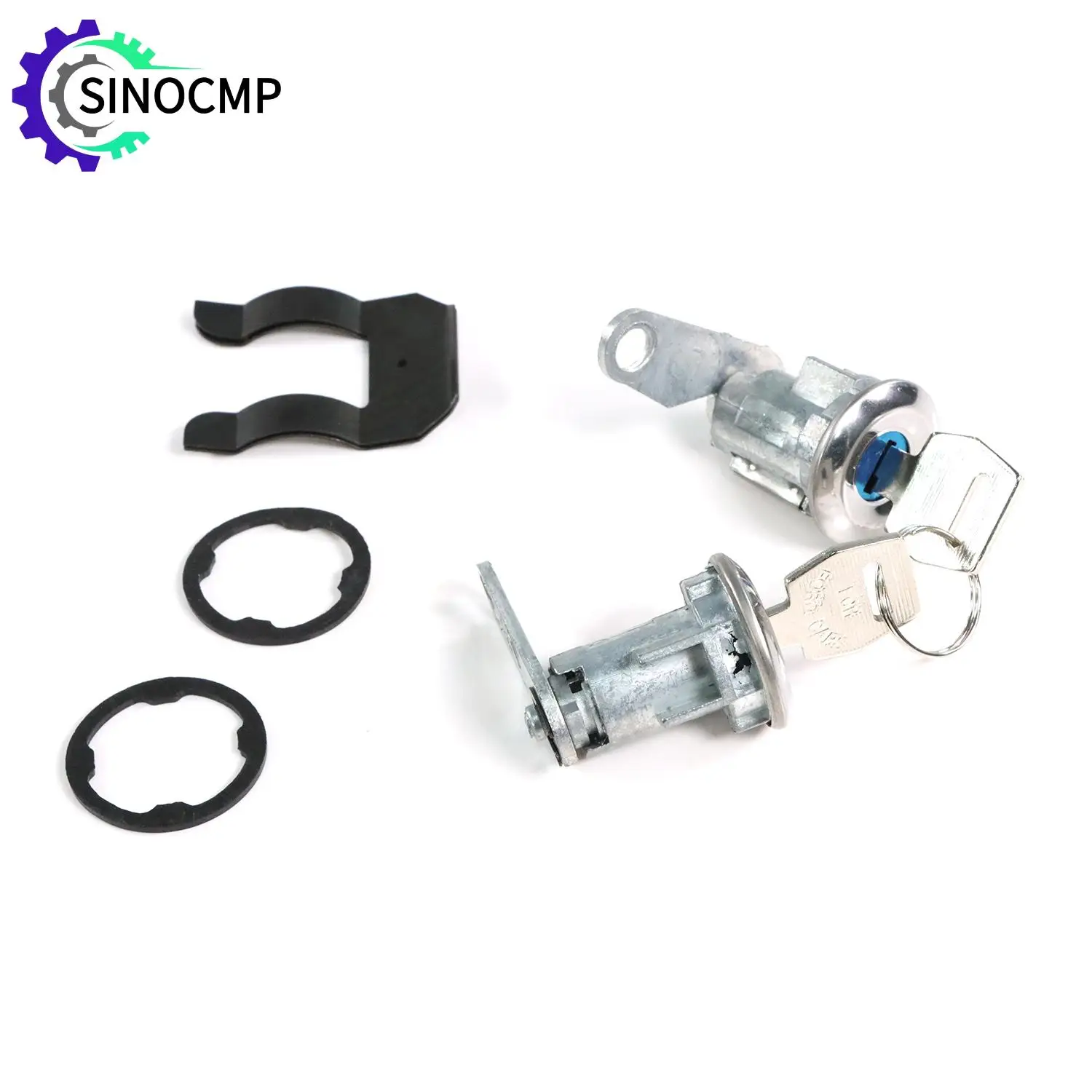 

1Set 5070001 Auto Door Lock Cylinder With 2 Keys For Ford E-150 250 350 Econoline Mercury Mustang Custom F100 F150 F250 F350