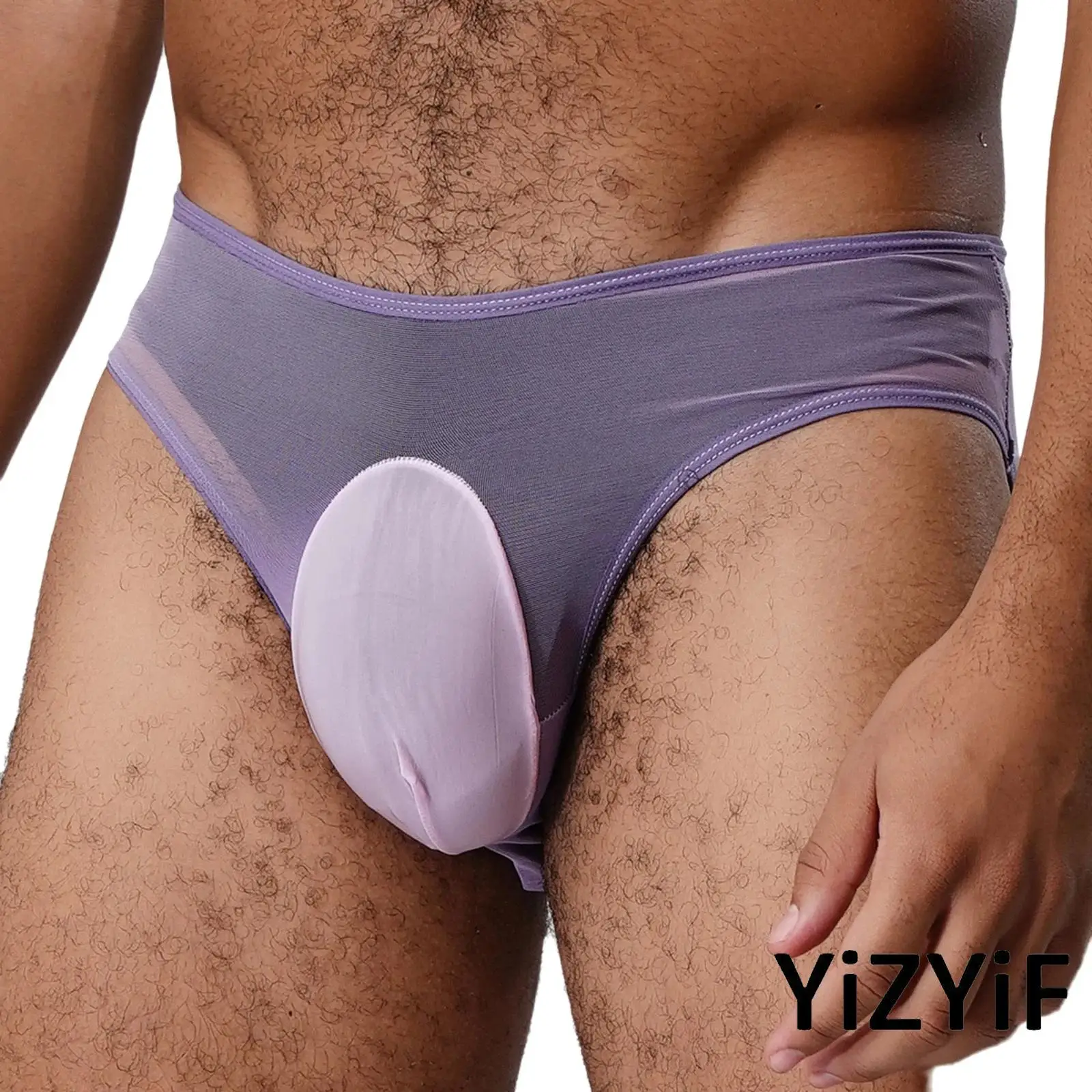 

Adult Mens See Through Low Rise Underwear Opening Sheath Butt Hollow Out Bow Sexy Briefs Mesh Underpants Sissy Panties Nightwear