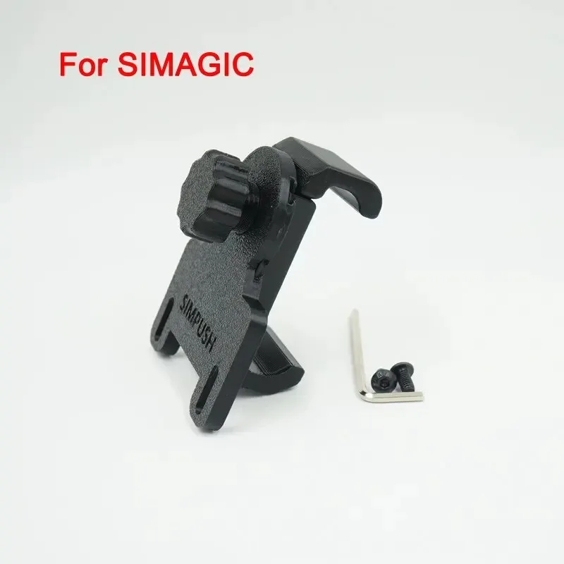 حامل هاتف عالمي قابل للتعديل للوحة قيادة السباق متوافق مع قاعدة MOZA R5 R3 R9 R12 SIMAGIC FANATEC