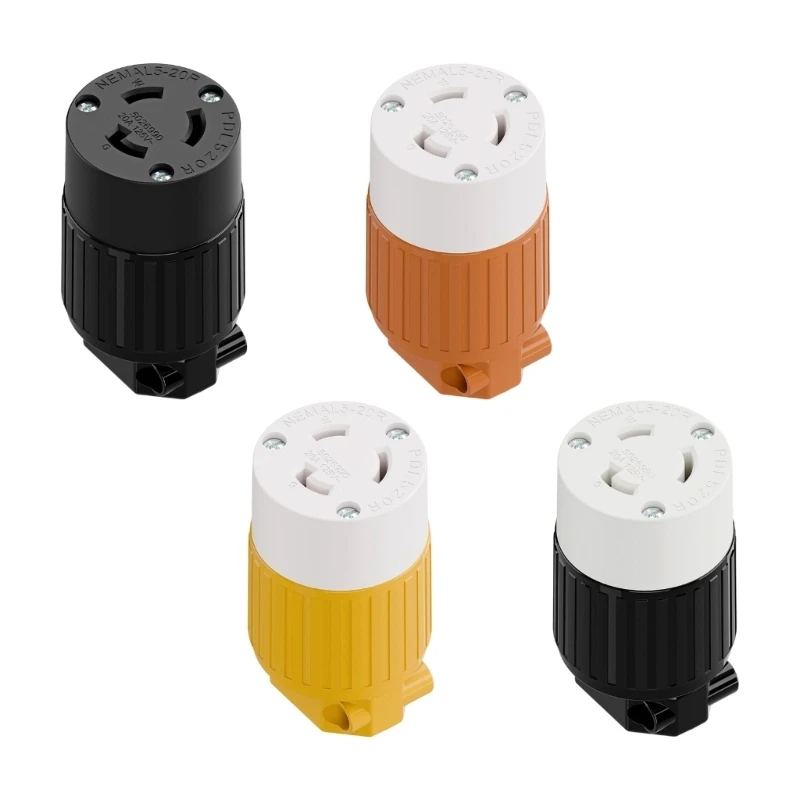 96BA L5-20R Verriegelungsstecker Industrielle Steckdose 20A 125 V Generator Twist Lock Stecker Adapter Für Heavy Duty Ausrüstung – Detail 8