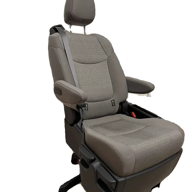 Disassemble the car seat and replace it with a computer office chair.