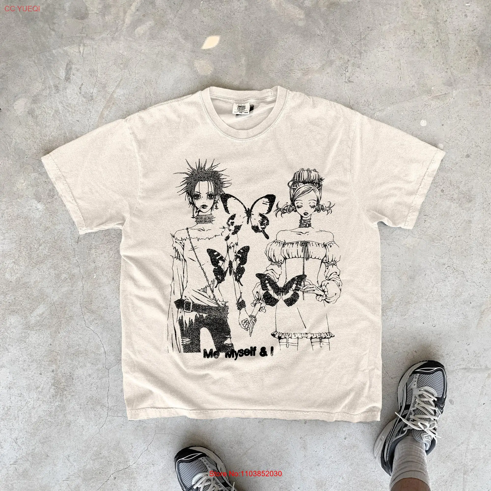 Nana And Ren T shirt Anime Print Osaki streetwear clothing fashion s long or short sleeves