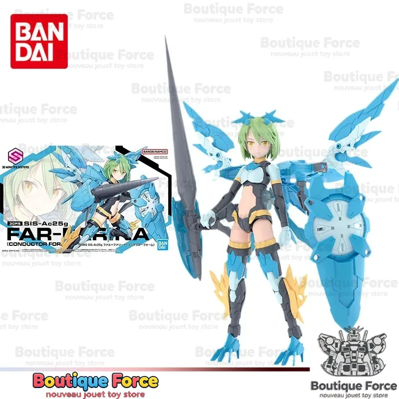 

Bandai SIS-Ac25g Mobile Suit Girl 30ms Model Kit Anime Figure Action Toy Collectible Gift for Kids