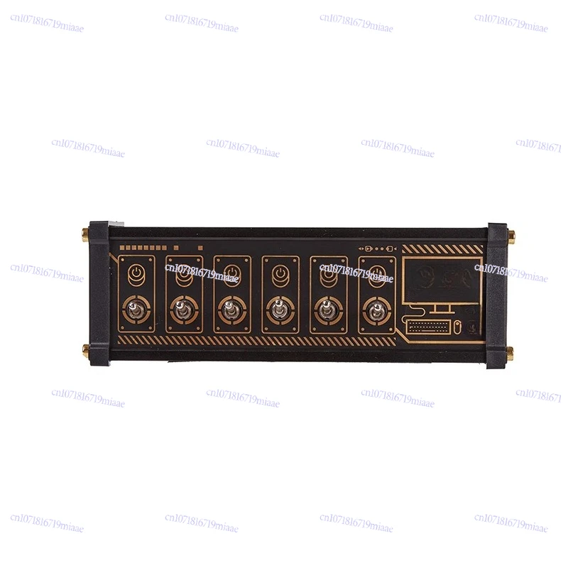 

USB button switch, socket independent control, retro gold plating, gift