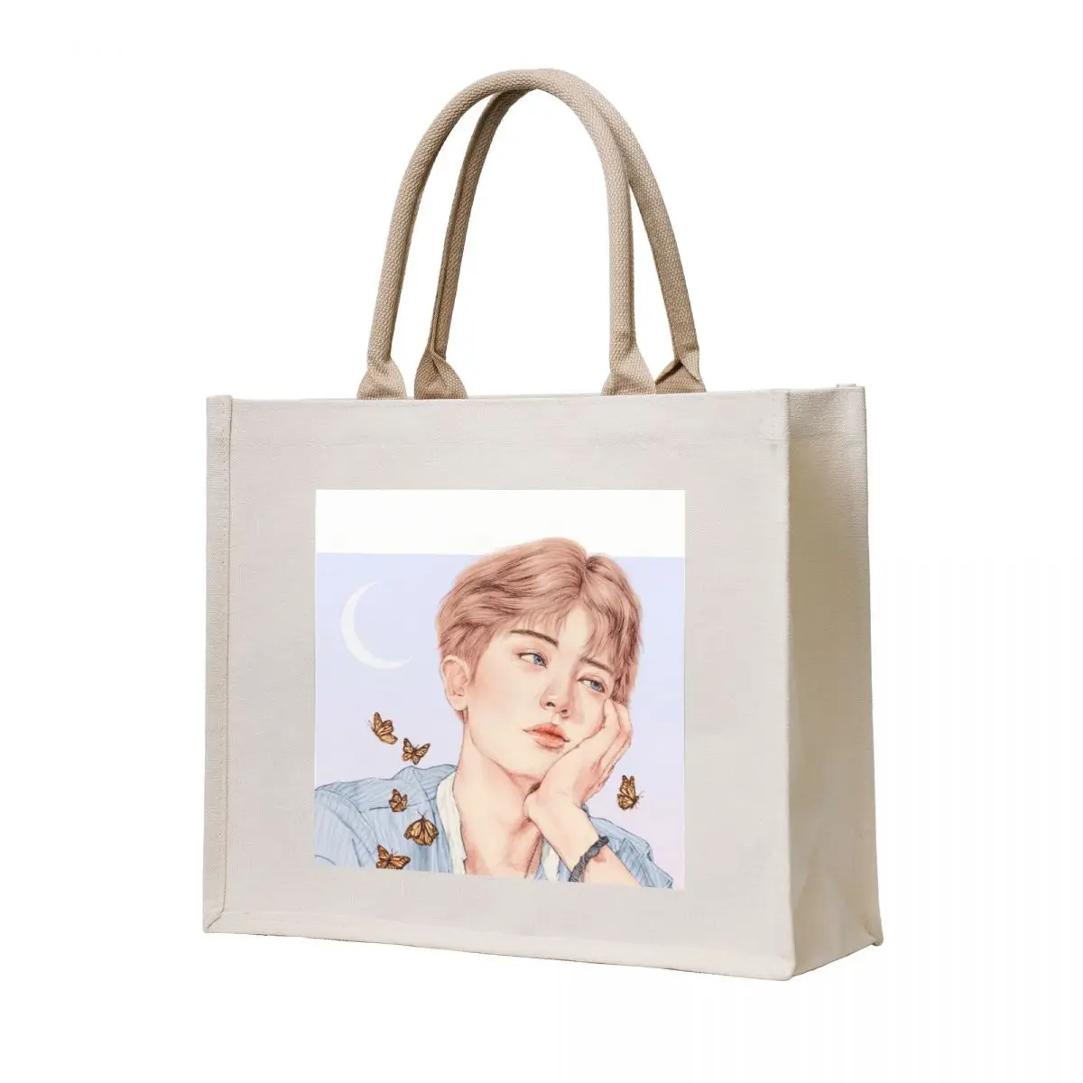 

butterfly boy [chanyeol exo] Tote Bag women bag tote bag bags for women