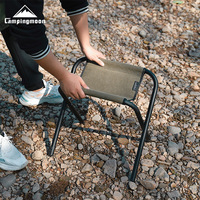 F-35-H Multifunctional Outdoor Camping Barbecue Portable Mini Folding Chair Aluminum Alloy Fishing Folding Camping Small Chair