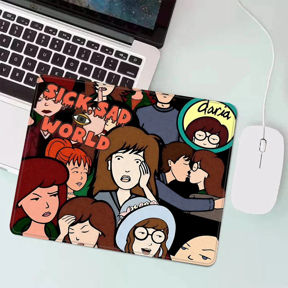 Anime D-Daria Gaming Mouse Pad XS Small Mousepad For PC Gamer Desktop Decoration Office Mouse Mat Deskmat Rug