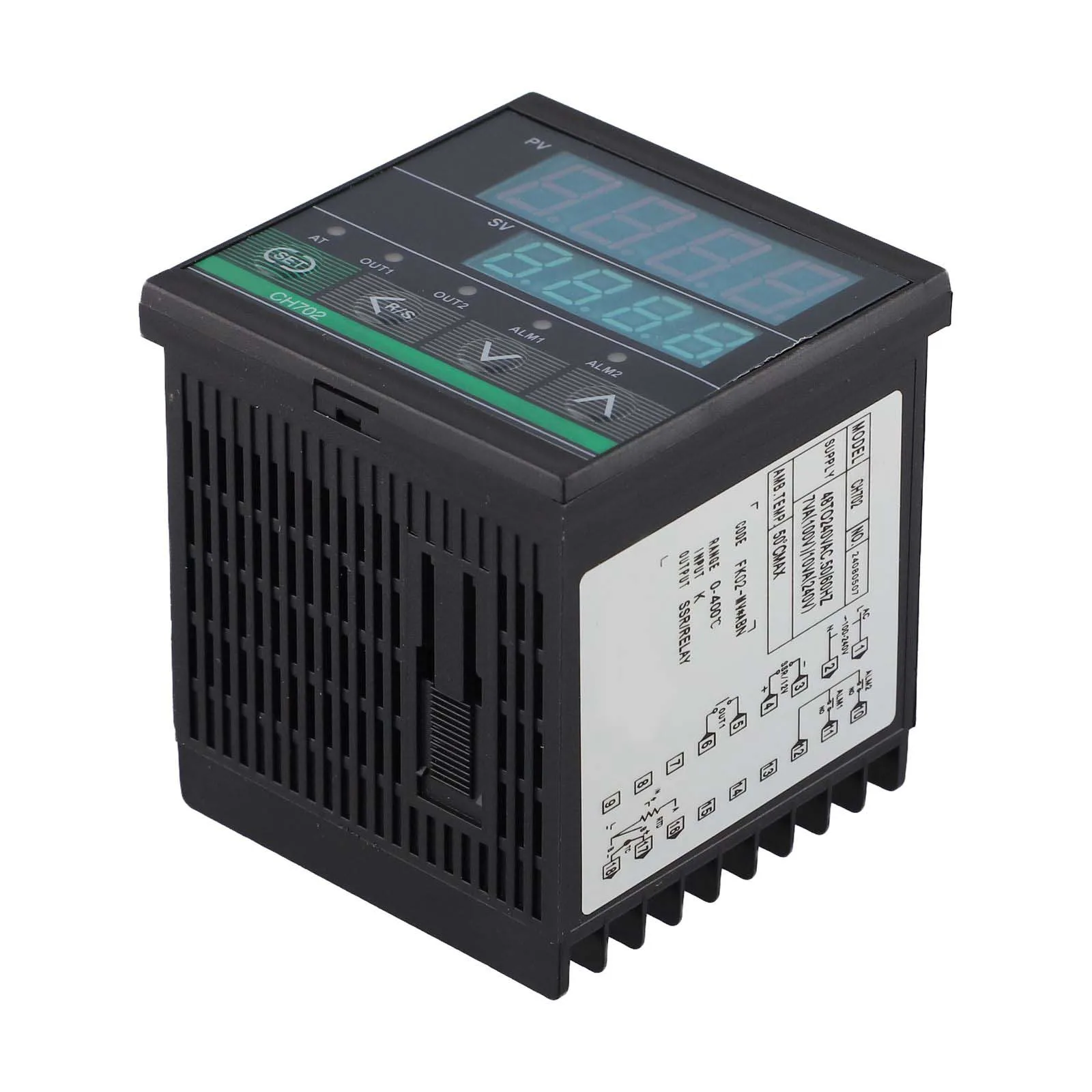 PID Thermostat CH702 with Dual Relay Outputs and Alarm Functions for Reliable Temperature Control in Industrial Applications