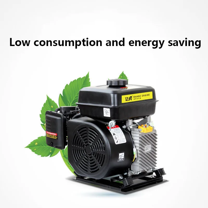 4KW 5KW 6KW 7KW Low Noise Electric Vehicle Range Extender Charging Gasoline Range Extender Generator 48V 60V 72V Universal