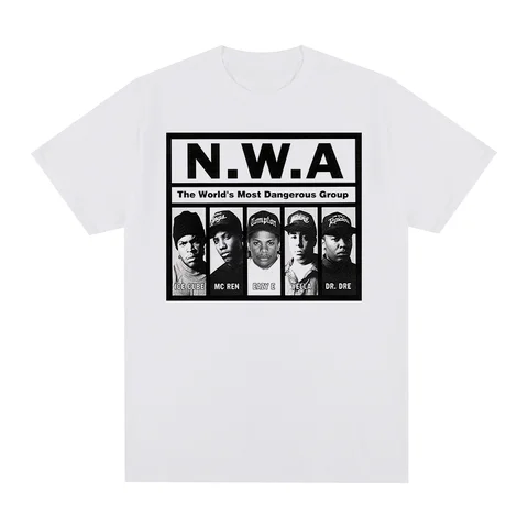 NWA Hip Hop Cool Vintage t-shirt Swag Skate Streetwear Y2K 90s Cotton Men T shirt New TEE TSHIRT Womens tops