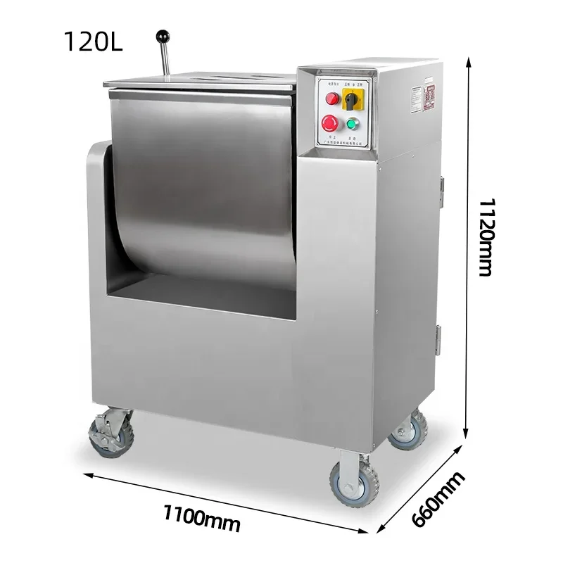 Commercial Restaurant 100L Stand Meat Blender Popular Vetable Stuffer Machine and Mixer