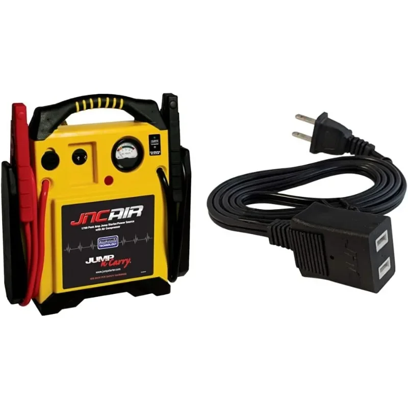 

Jump-N-Carry JNCAIR 1700 пиковый; Усилитель Jump Starter с воздушным компрессором и зарядным шнуром