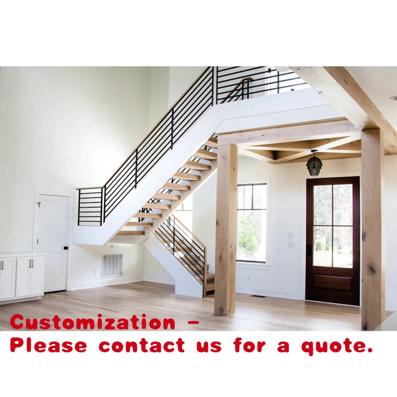 

custom.Custom Double Stringer Staircase Steel Dual Beam Stairs Home & Commercial