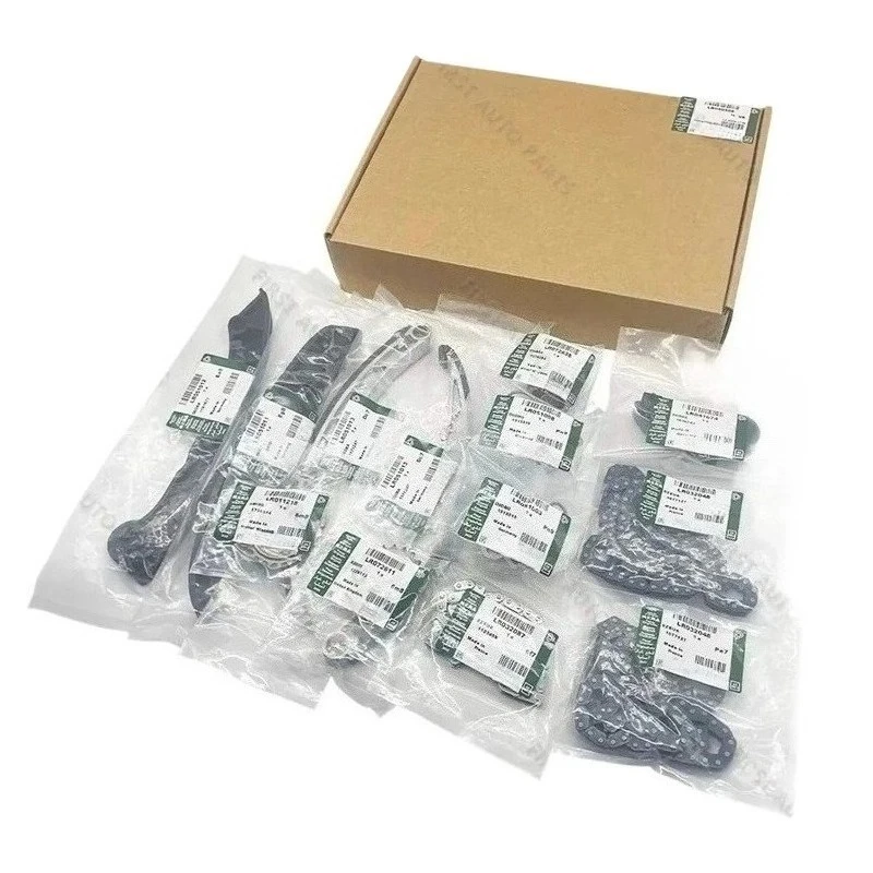 

OEM Timing Chain Kit for Land Rover LR4 Range Rover Jaguar F-Pace XJ XE DISCOVERY 4 3.0L LR032087 LR011218 LR076238 LR087162