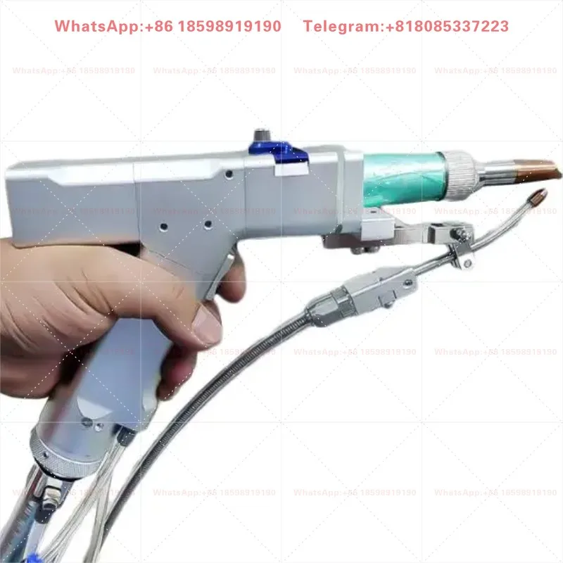 Handheld 1500W Wobble Fiber Laser Marking Cutting Welding Head for Laser Welder Machine Price off QILINN WSX CHAOQIANG HJZ