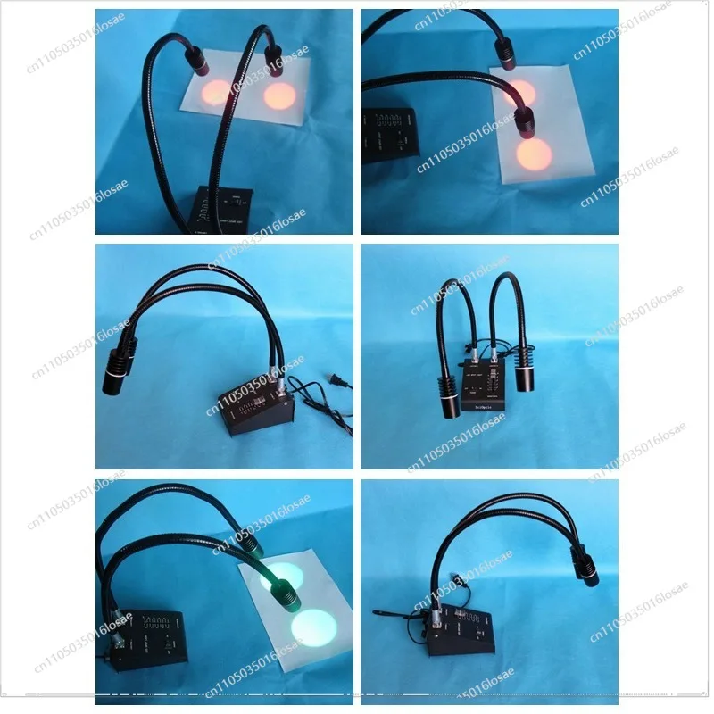 Für KT-11B LED-Beleuchtung mit doppeltem Schwanenhalsrohr und LED-Strahler
